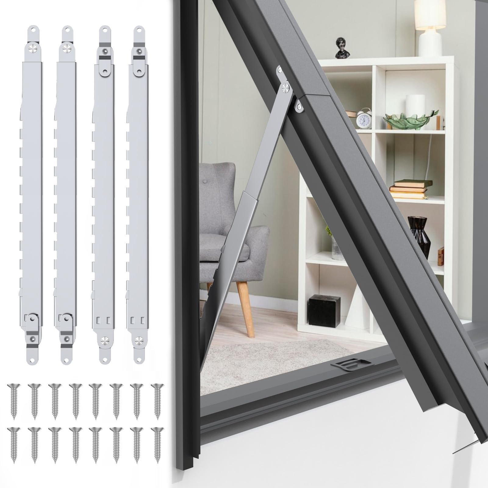 I-EASYDWW, Window Hinges, Window Stays, Window Braces, Window Stay